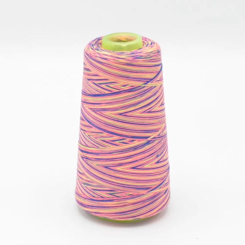 Overlock cones multicolor pink / violet (Q103)