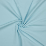 Organic french terry - plain aqua (v)