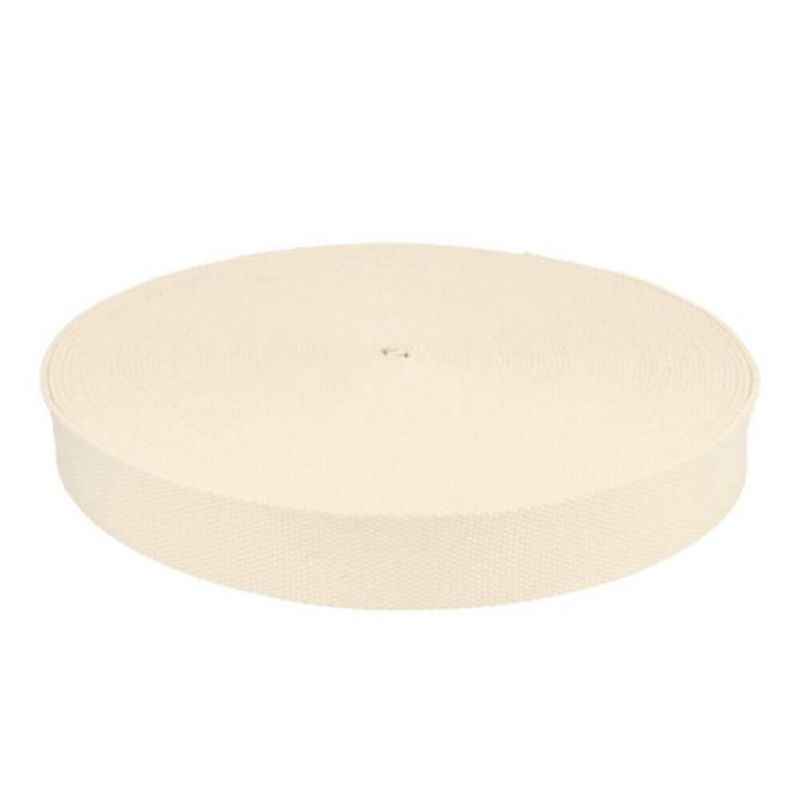 Bandoulière de sac 25 mm - écru (089)