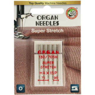 Aiguille de surjet Organ HAX Super Stretch 75-90