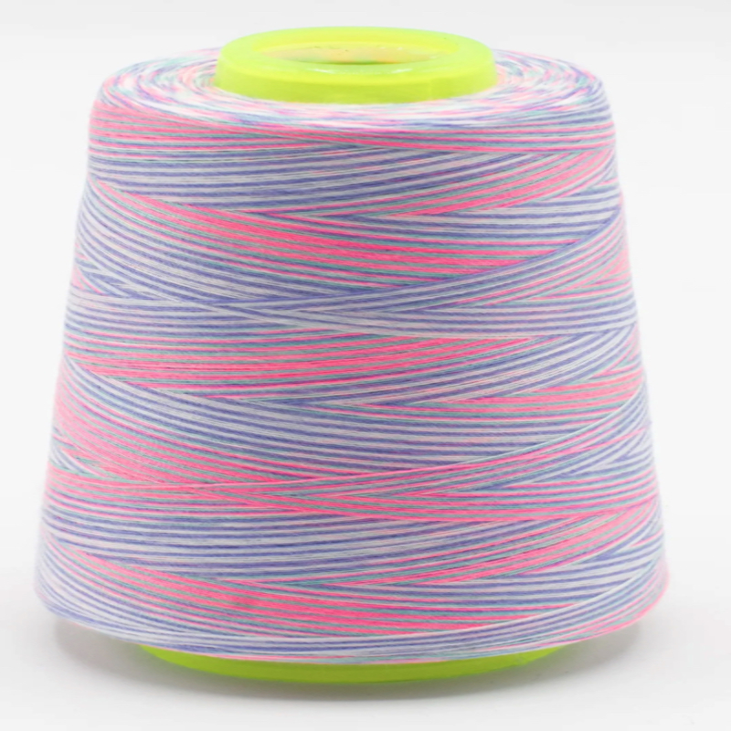 Overlock cones multicolor pink / blue (Q112)