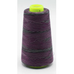 Overlock Konen multicolore aubergine / dunkelgrau (Q114)