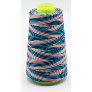 Overlock Thread Multicolor Turquoise/Pink (Q115)