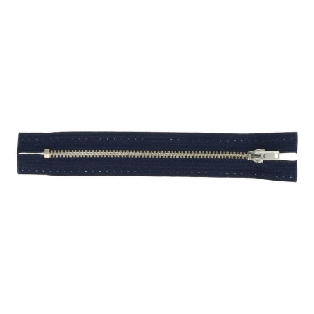 Trouser zipper Opti 16cm nickel navy