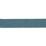 Cotton ribbon twill chevron -  20mm denim