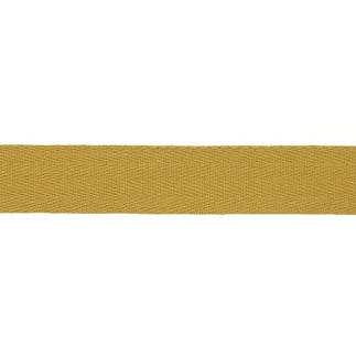 Cotton Twill Chevron Band - 20mm Mustard (937)