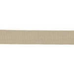 Baumwollband Twill chevron -  20mm beige (916)