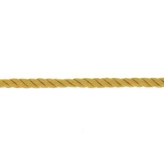 Twisted cotton cord 8mm - mustard (937)