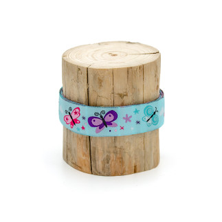 Woven ribbon - Urmelis Stoffwelt - Summervögeli mint