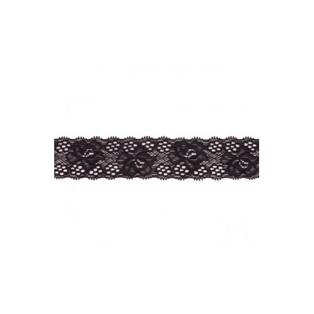 Lacet élastique 30 mm noir