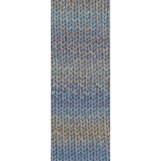 Lana Grossa - Merino Twister jeansblau (3) inkl. Mützenanl.