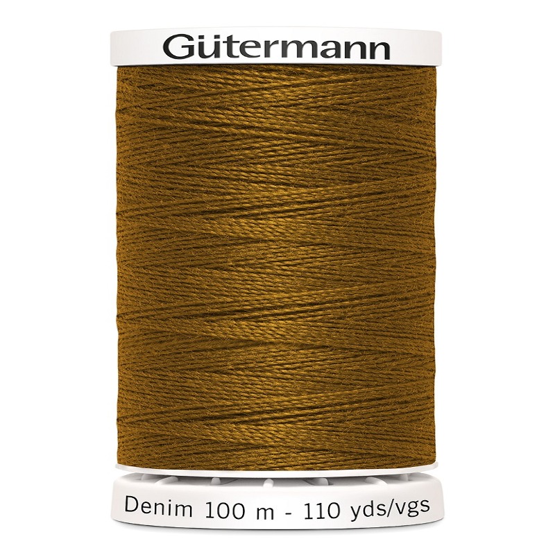 Fil à jeans Gütermann Denim - marron 2040
