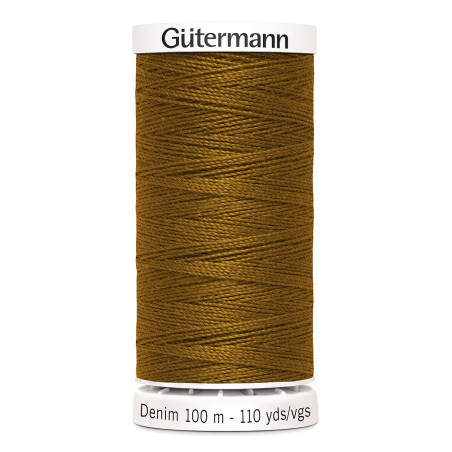 Gütermann jeans thread denim - brown 2040