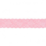 Elastic lace 30mm pink