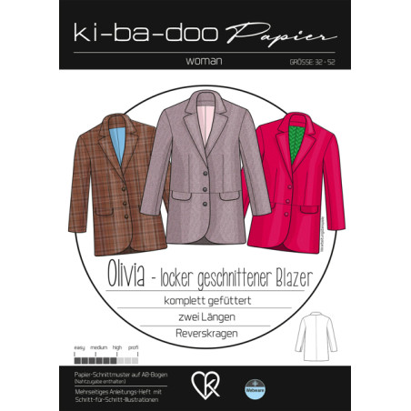 Ki-Ba-Doo Women's Blazer Olivia