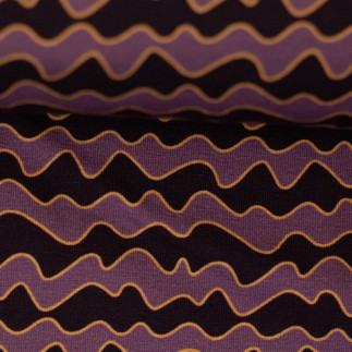 Jersey - Jody Waves aubergine