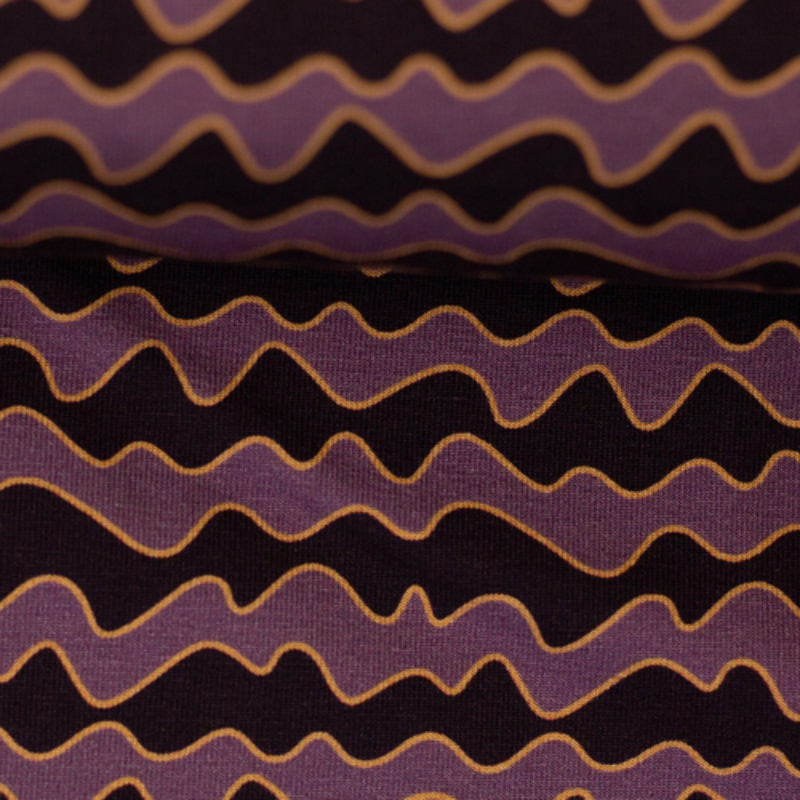 Jersey - Jody Waves aubergine Jersey - Jody Waves aubergine