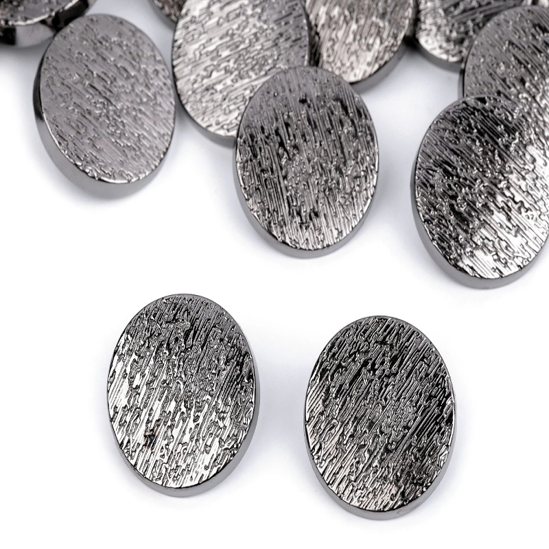 Eyelet button - Metall grunge 22.5mm gunmetall