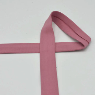 Jersey edging tape - old pink (qt)