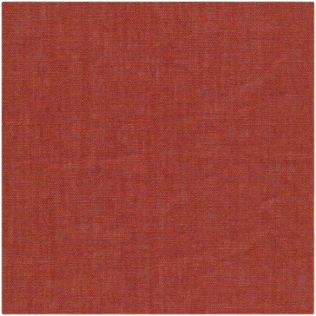 Oilcloth - Acrylic Linen Terracotta