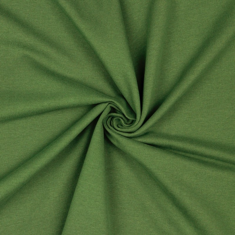 Cotton popline - grass green (v)