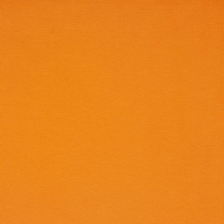 Bio-Bündchen glatt orange (v)