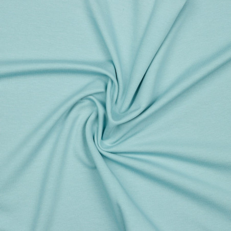 Bio French Terry - uni bleu ciel (v)