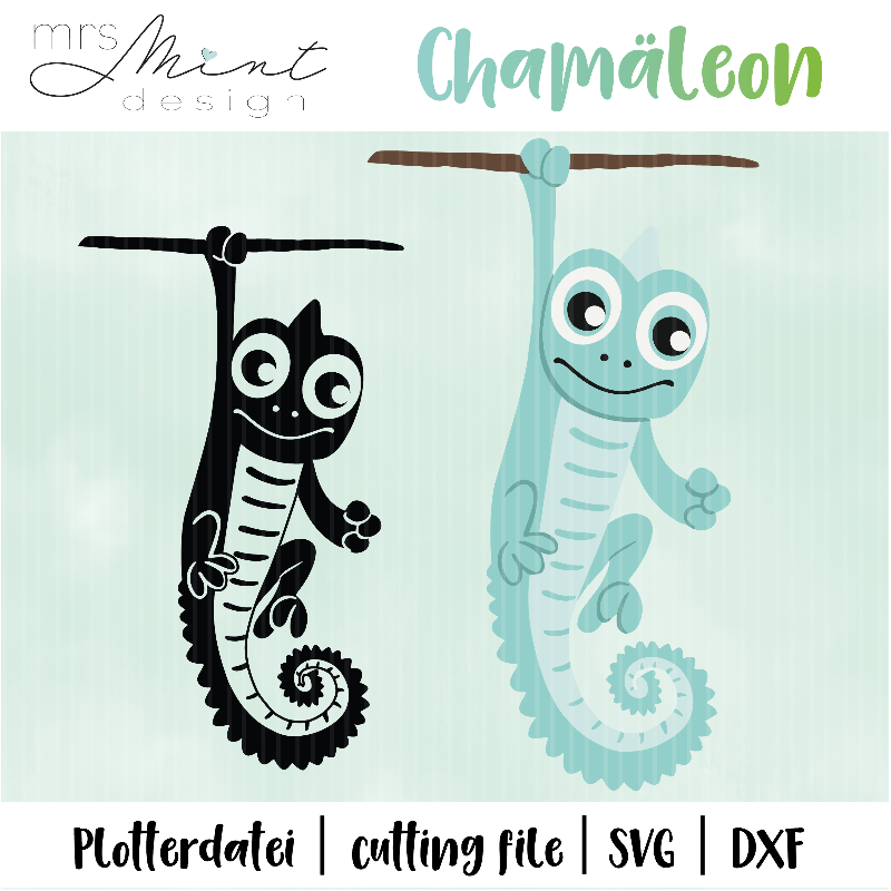 Plotter file - Chameleon single - svg - dxf