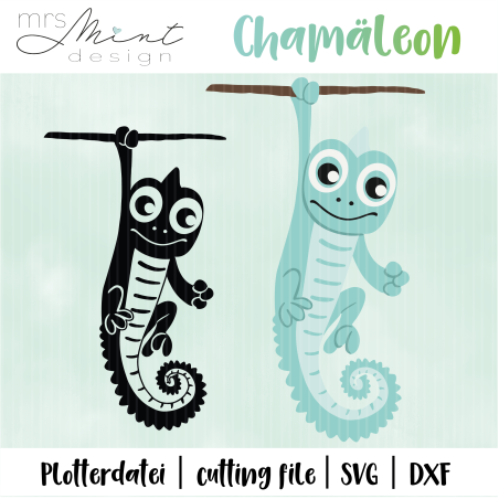 Plotter file - Chameleon single - svg - dxf