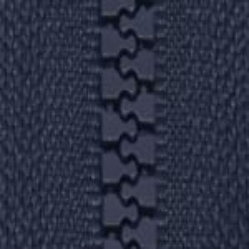 Fermeture éclair pour veste - indigo (D196)