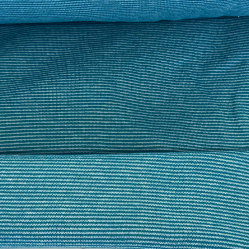Ringelcuffs mini Rayures turquoise