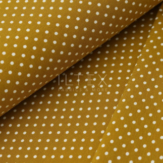 Jersey - Pin dots senf