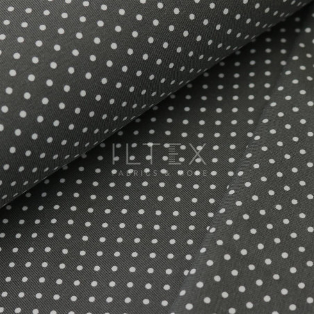 Jersey - Pin dots dark grey