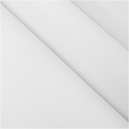 Leftover - Cotton Stretch Twill - white 71cm