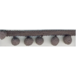 Pompomorte 25 mm - anthracite