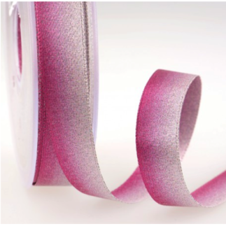 satin ribbon 15mm iridescent fuchsia (st76)