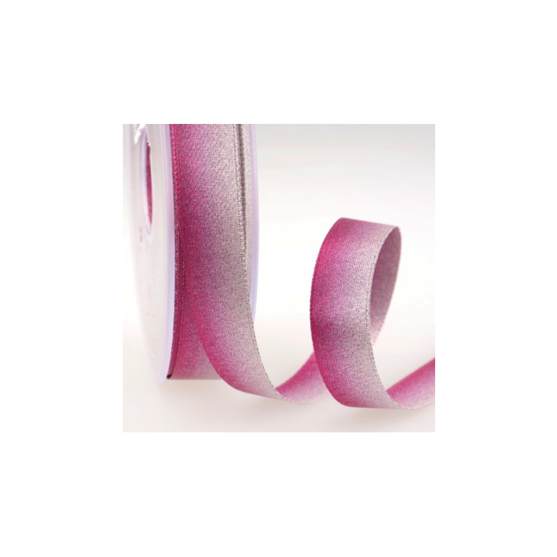 satin ribbon 15mm iridescent fuchsia (st76)