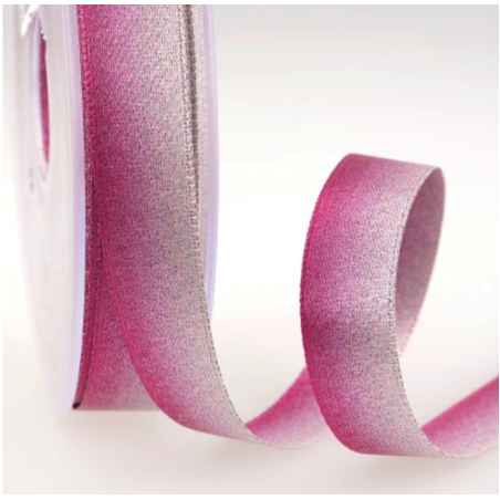 satin ribbon 15mm iridescent fuchsia (st76)