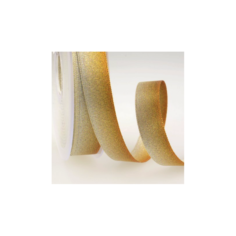 satin ribbon 15mm iridescent yellow (st80)