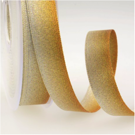 satin ribbon 15mm iridescent yellow (st80)