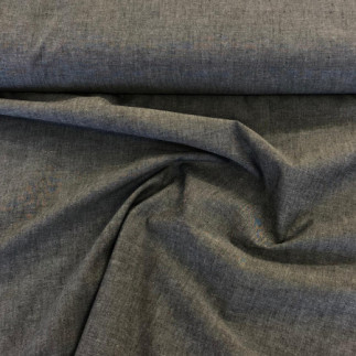 Coton tissé - Vintage gris foncé (v) (HeiQ)