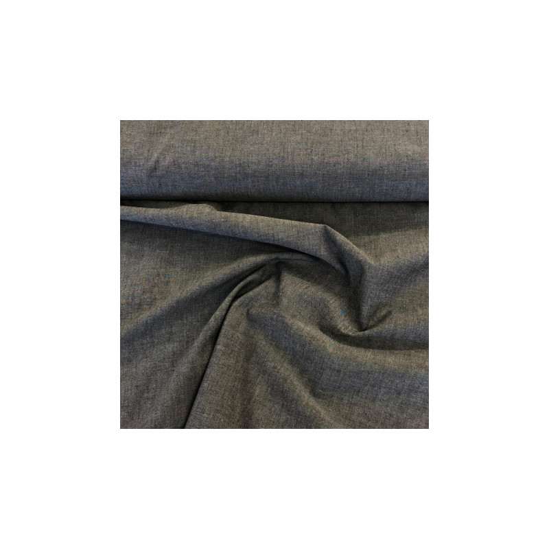 Woven Cotton - Vintage dark grey (v) (HeiQ)