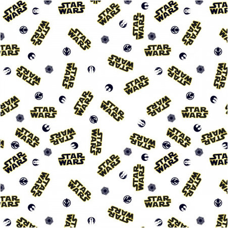 Cotton - Star Wars white