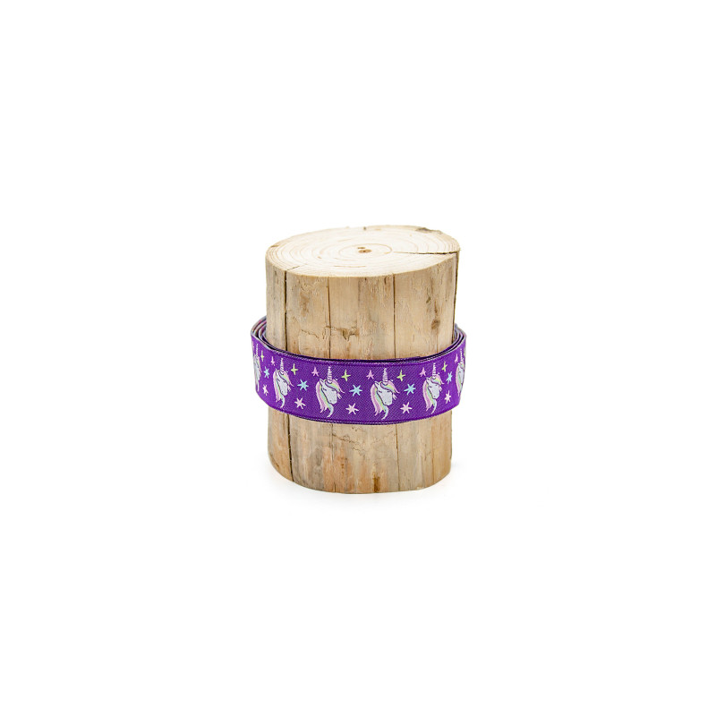 Sangle - Urmelis Stoffwelt - Licorne violet