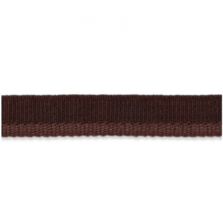 Passepoil en jersey 9 mm - marron foncé