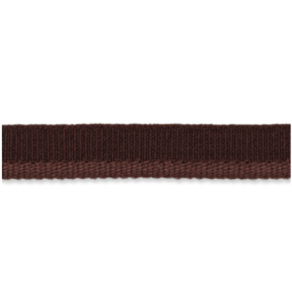 Piping cord jersey knit 9mm - dark brown