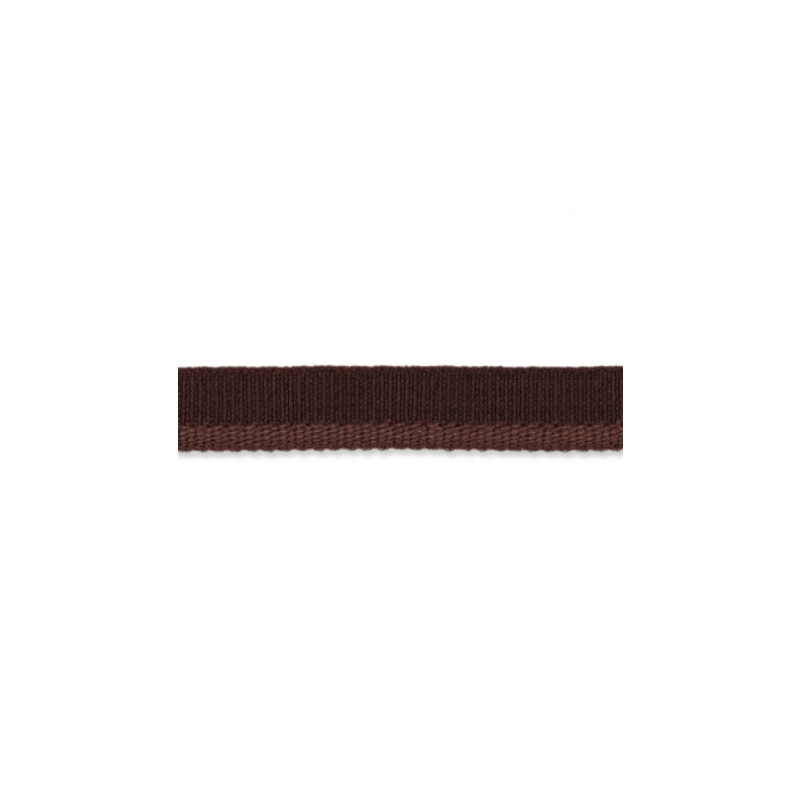 Passepoil en jersey 9 mm - marron foncé