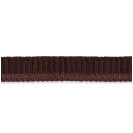 Jersey piping 9mm - dark brown