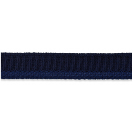 Passepoil en jersey 9 mm - bleu marine