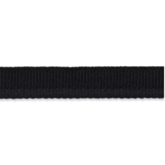 Piping cord jersey knit 9mm - black